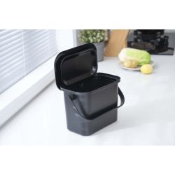 Practo Home compostemmertje 5 ltr - antraciet