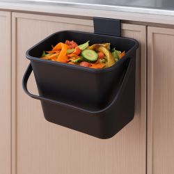 Practo Home compostemmertje 5 ltr - antraciet