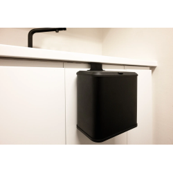 Practo Home compostemmertje met binnenemmer 5 ltr - zwart