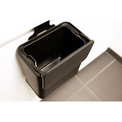 Practo Home compostemmertje met binnenemmer 5 ltr - zwart