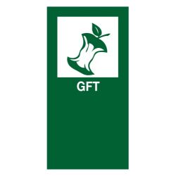 Magneetsticker GFT - groen