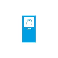 Magneetsticker Blik - lichtblauw